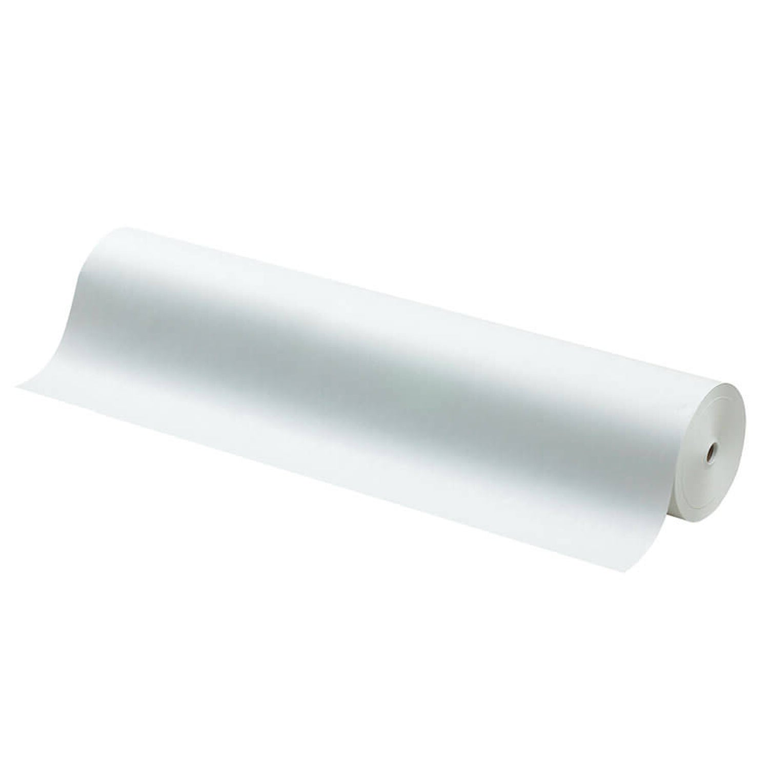 Lightweight Kraft Paper Roll, White, 48" x 1,000', 1 Roll