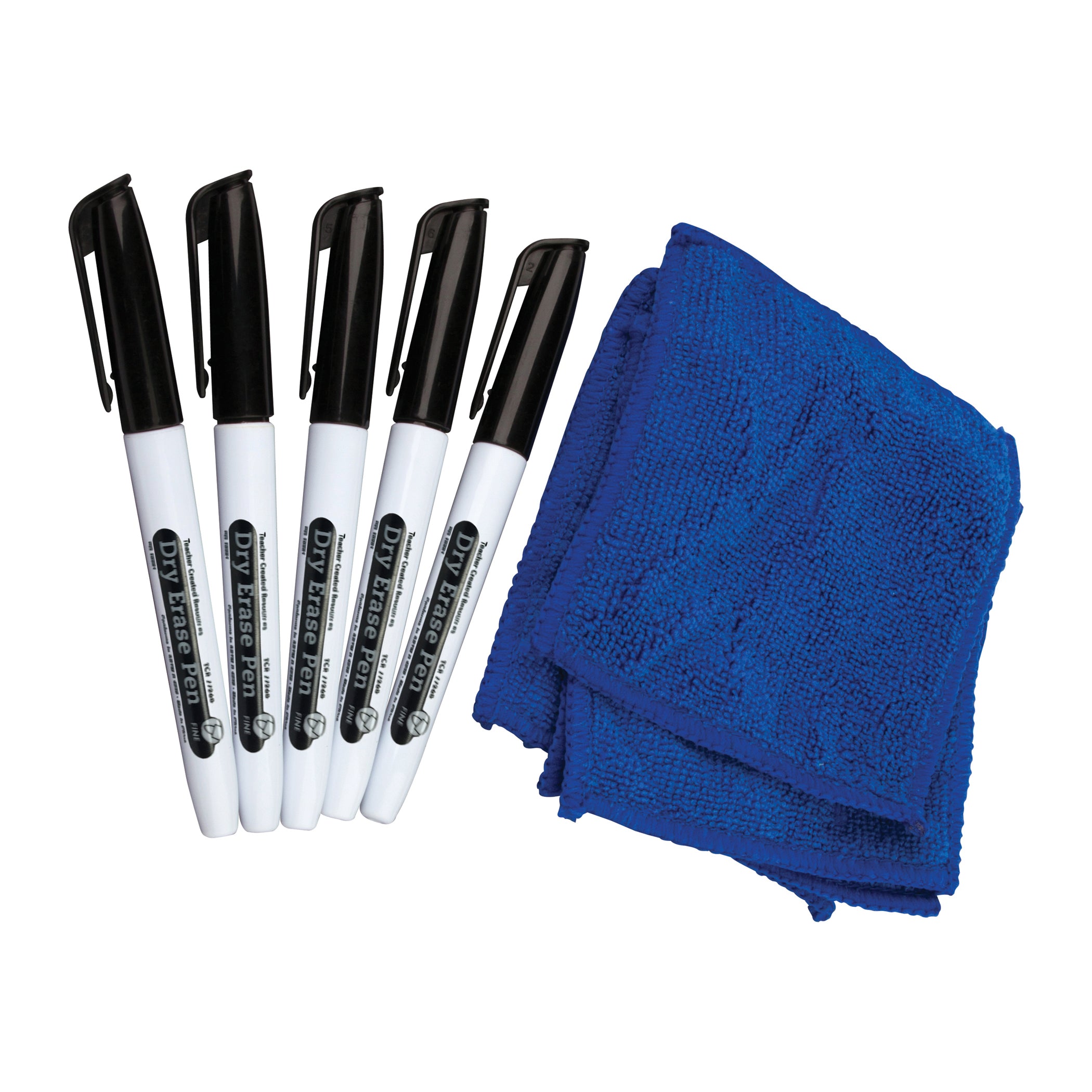 Dry-Erase Pens & Microfiber Towels
