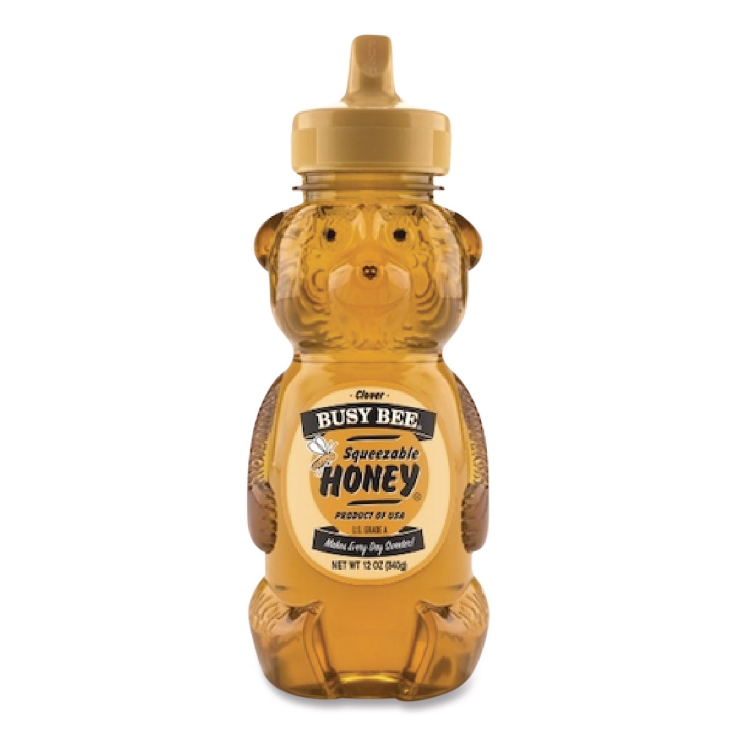 Clover Honey, 12 Oz Bottle, 12/carton