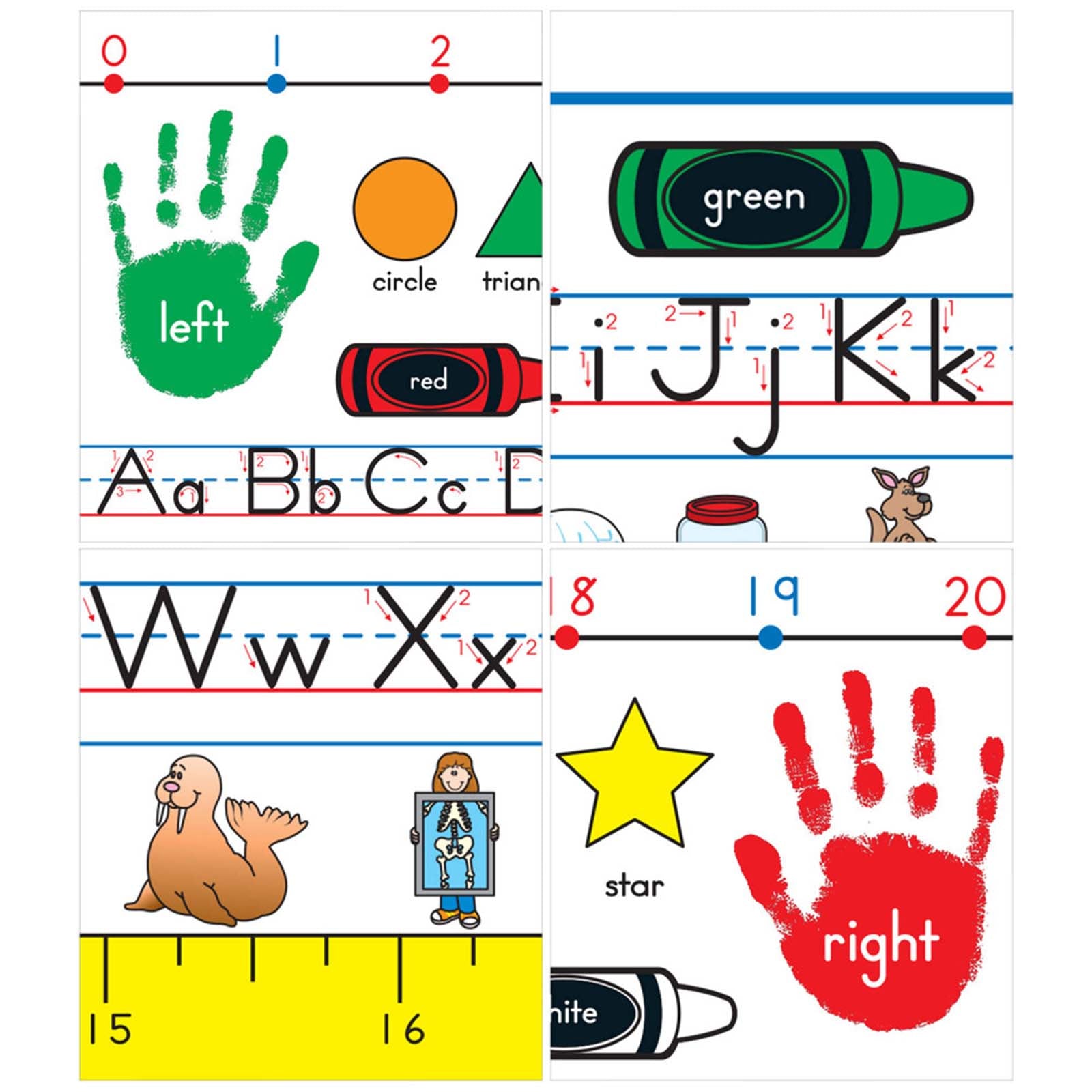 Traditional Manuscript Nameplates, Grade K-3, Pack of 36