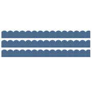 Crafty and Cool Denim Scalloped Bulletin Board Borders, 39 Feet Per Pack, 3 Packs