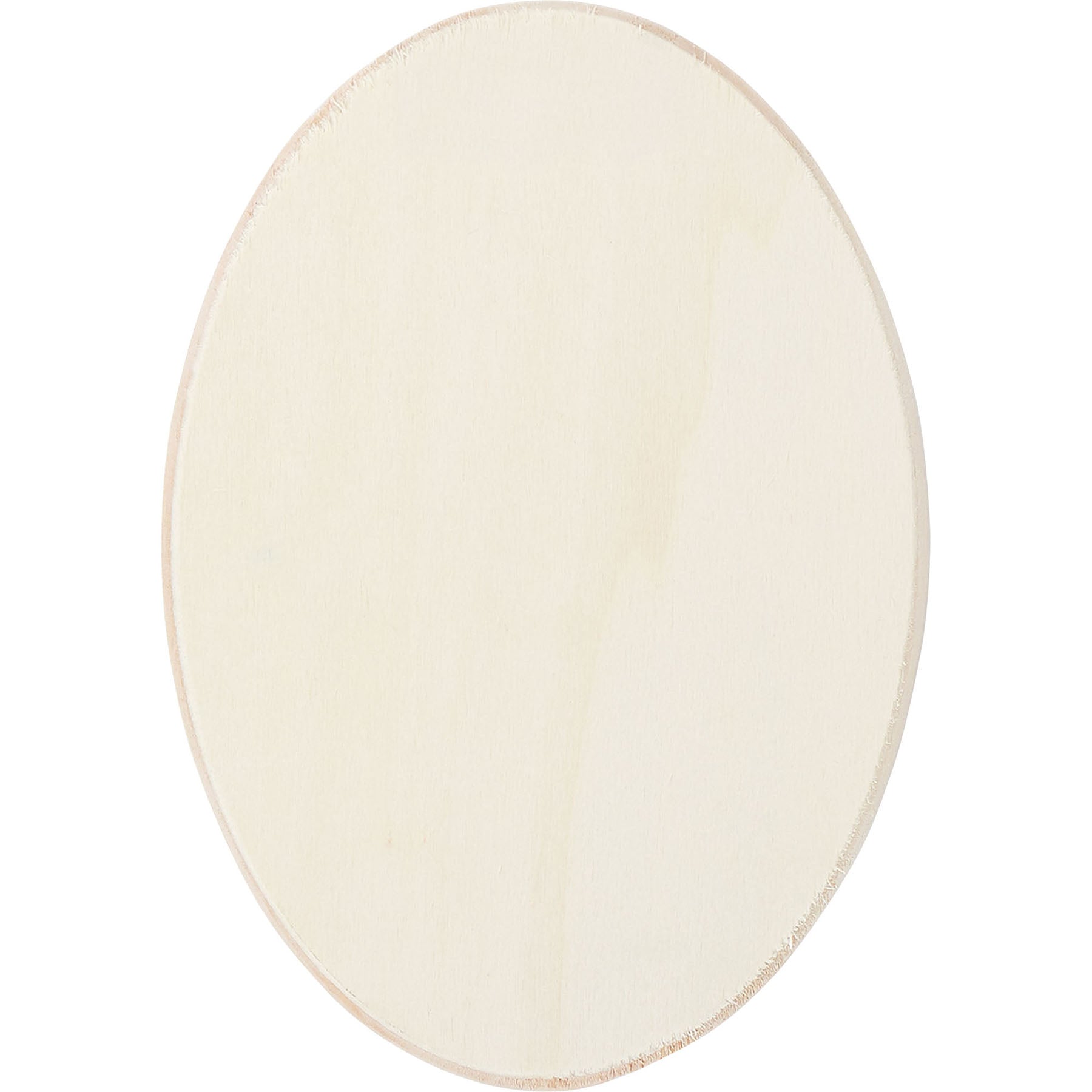Wood Plaque, Oval, 7.25" x 5"