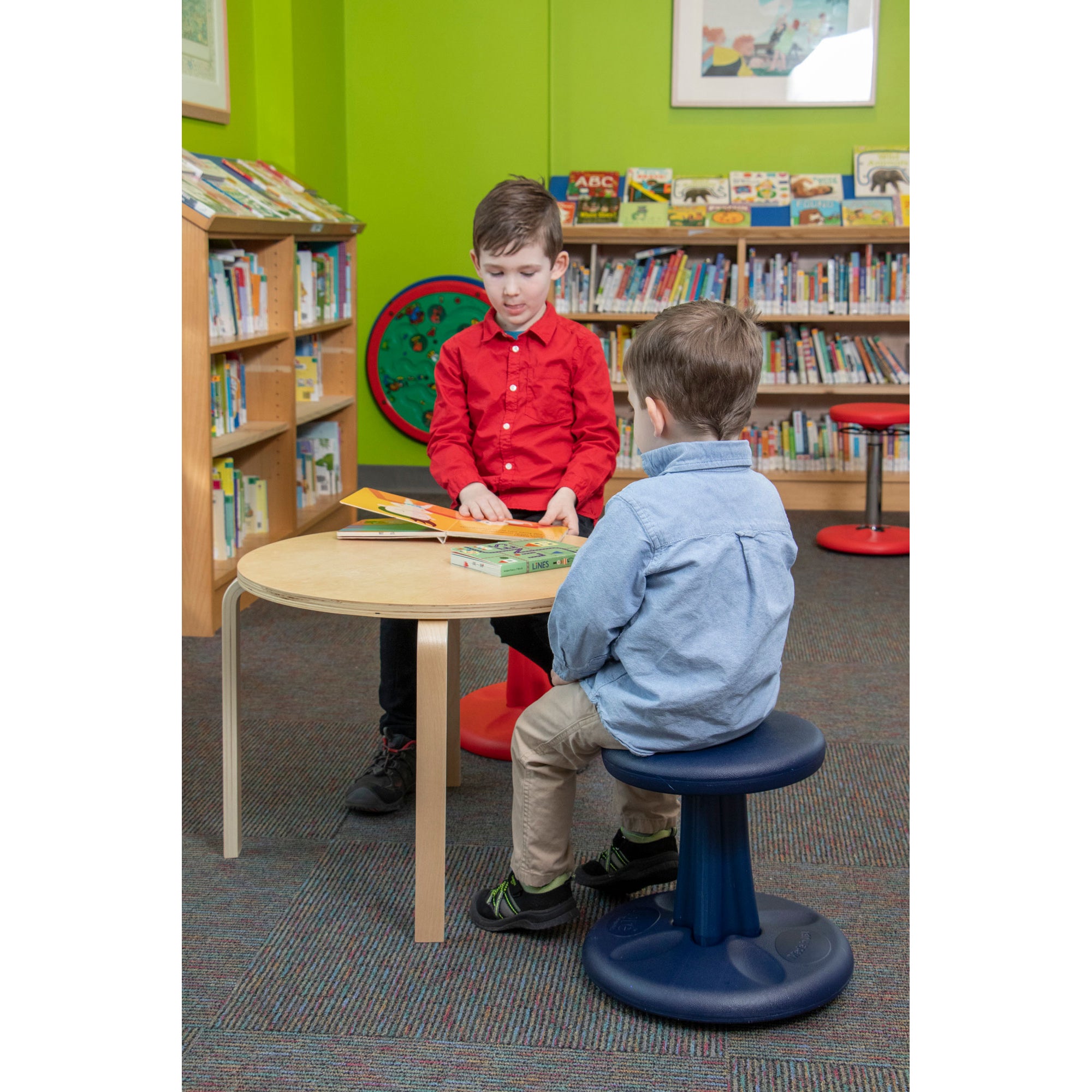 Pre-School Wobble Chair 12", Blue
