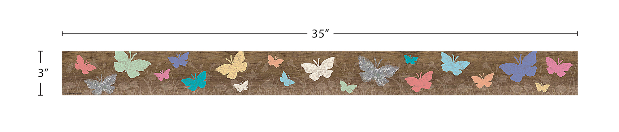 Home Sweet Classroom Spring Straight Border Trim