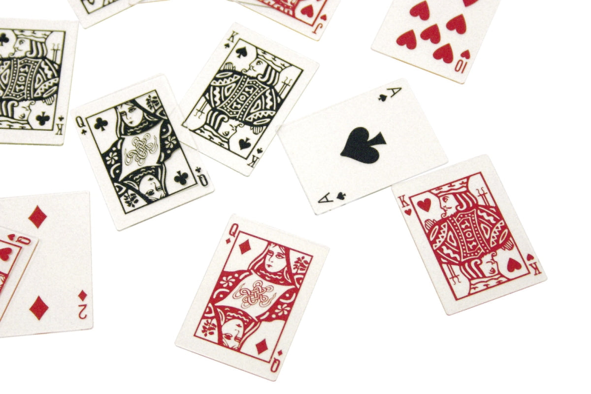 1571833 Transparent Playing Cards, Set of 52