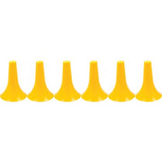 Olympia Sports CO054P Agility Cones, Yellow - Set of 6