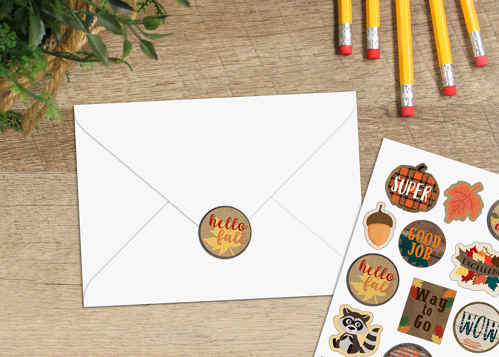 Home Sweet Classroom Fall Stickers