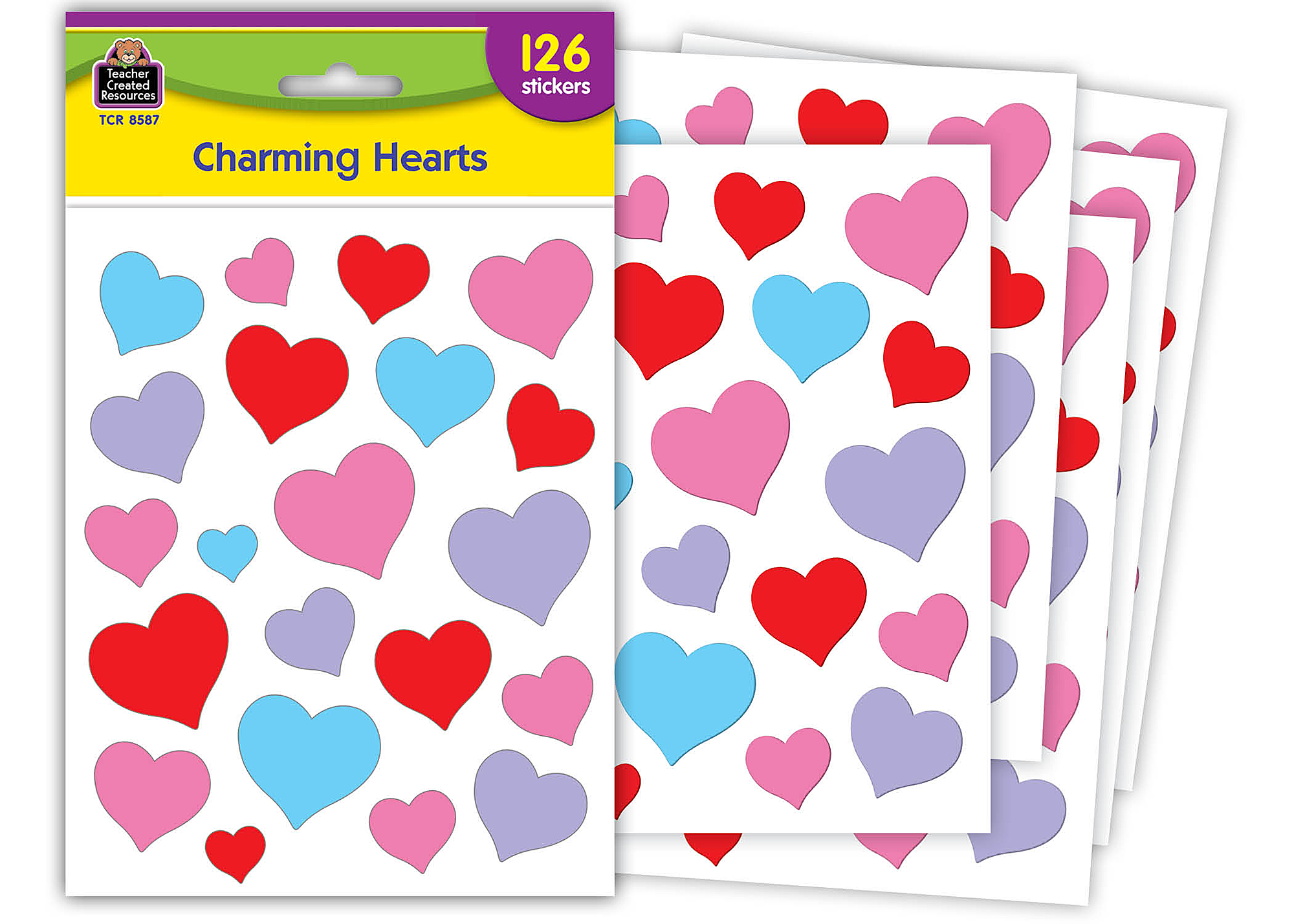 Charming Hearts Stickers