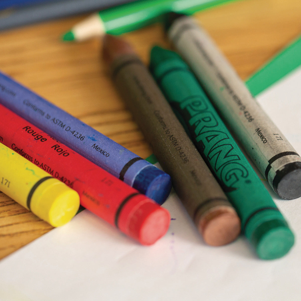 Soybean Crayons, Large, 8 Colors