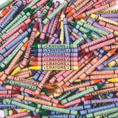 Crayons-Bulk - 250 Pieces