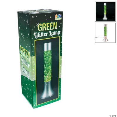 Green Glitter Lamp - - 1 Piece