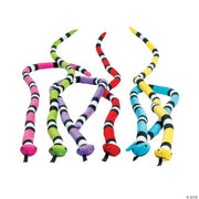 Plush Bright Snakes - 12 Pieces
