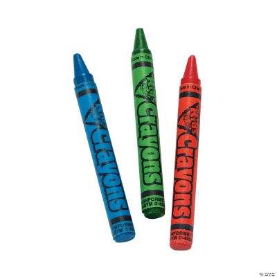 Cello Wrap Crayons - 250 Pieces