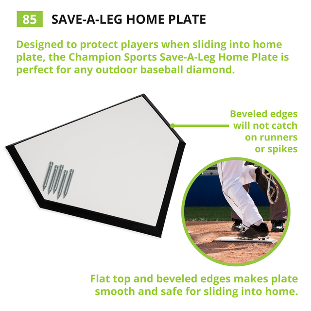 Save-A-Leg Homeplate