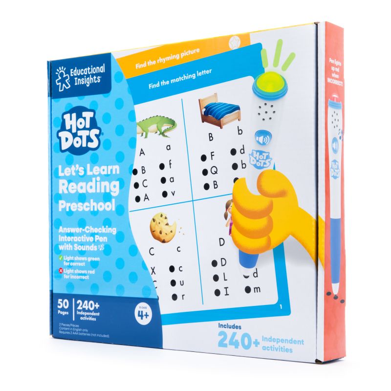 Hot Dots® Let'S Learn Pre-K Reading!