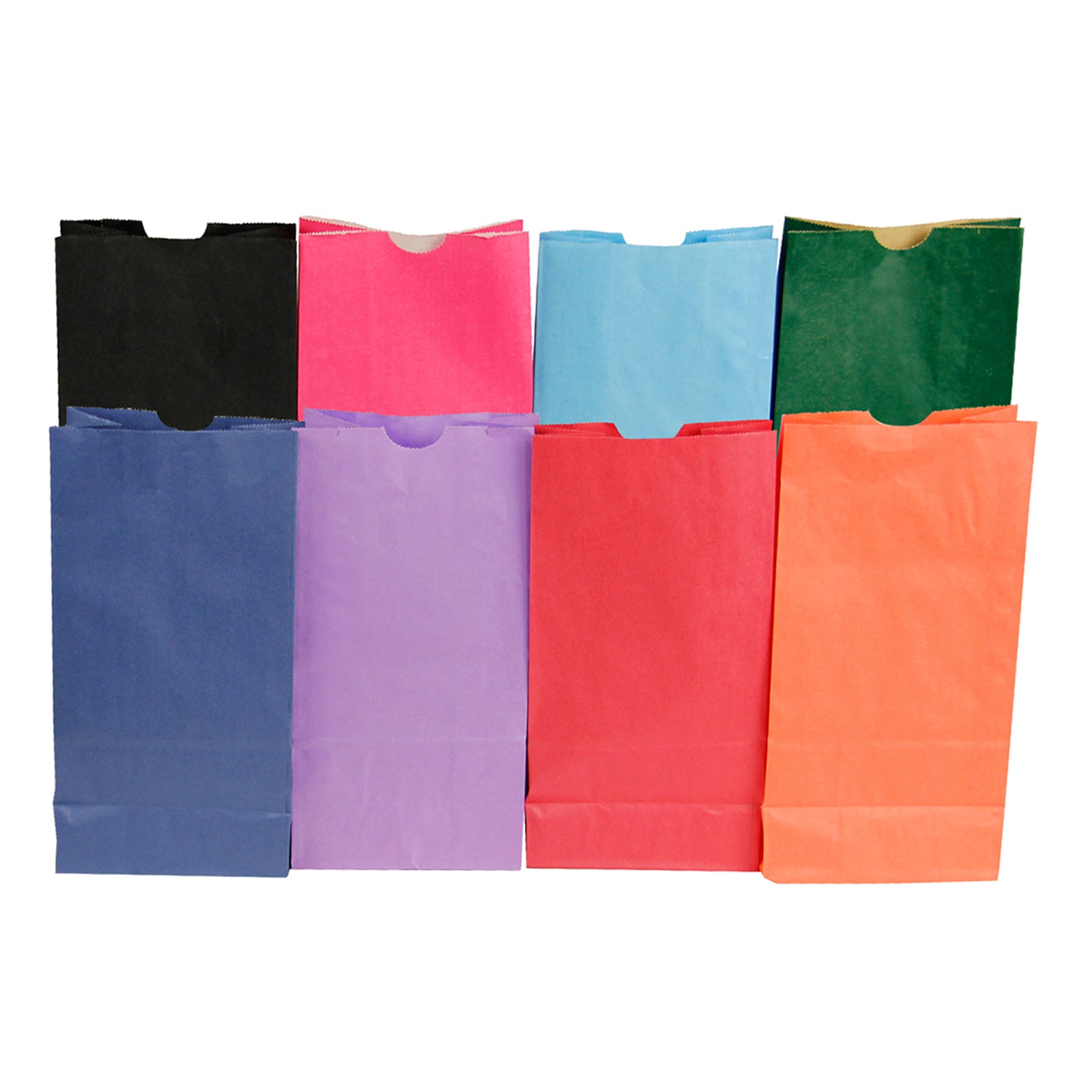 Paper Bags Size #6 - 28 per pkg, Bright Asst'd Colors         Limited supply. Order #66290 as replacement