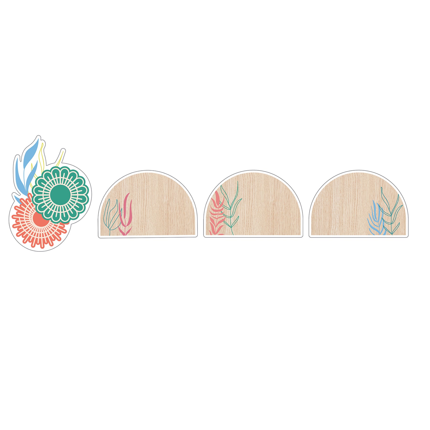 True to You Boho Accents Cut-Outs, Pack of 36