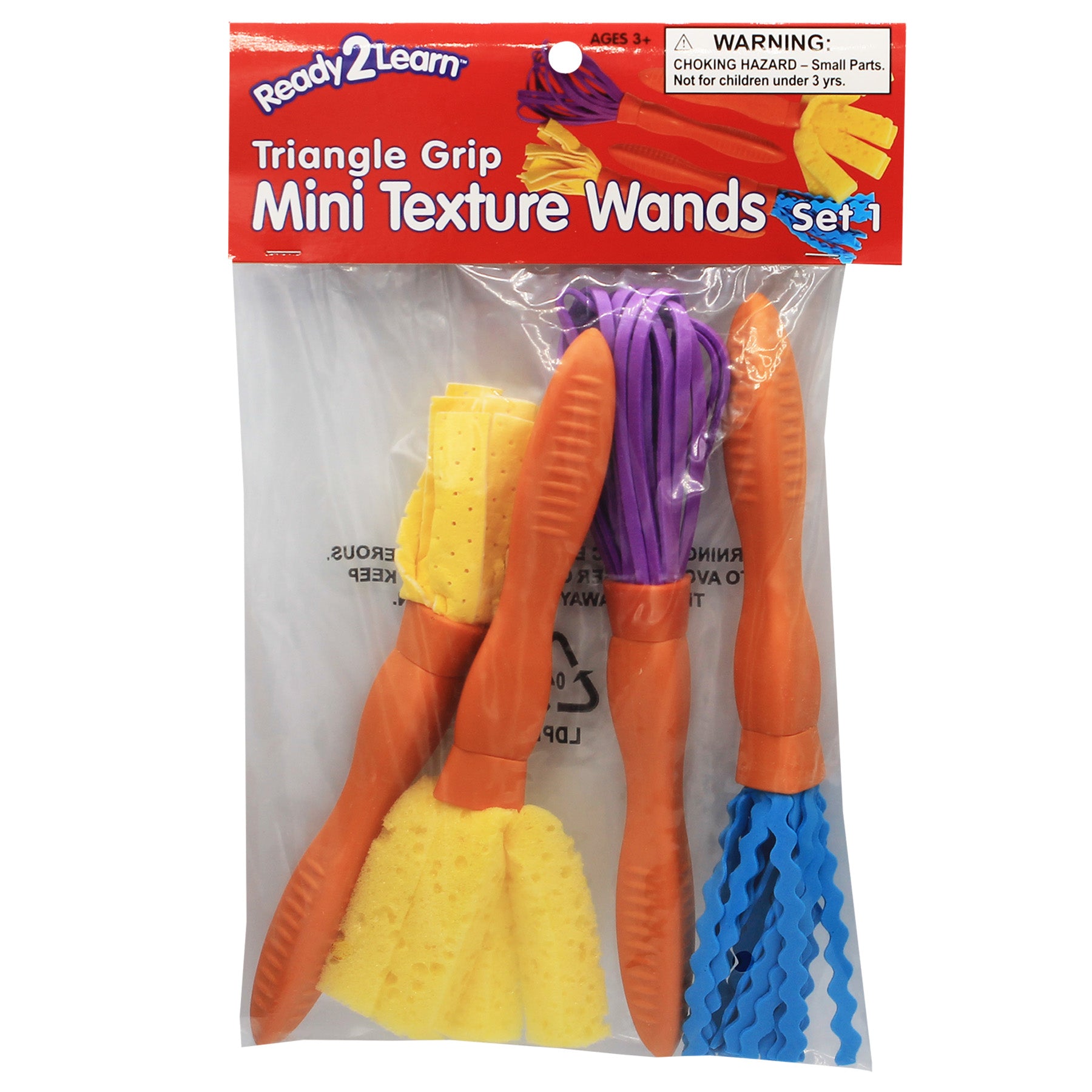Triangle Grip Mini Texture Wands - Set 1 - Set of 4