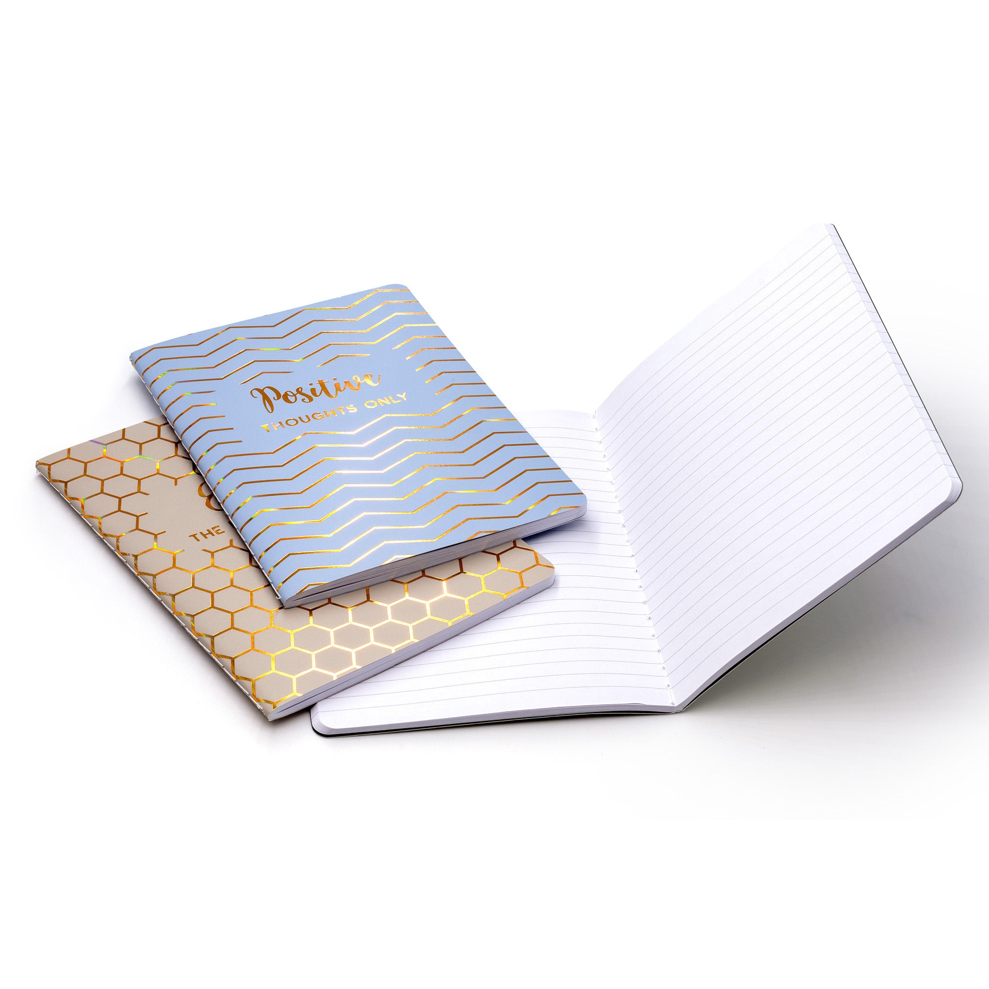 Haze Exercise Books, 4.6" x 6.8", Assorted Colors, Pack of 3