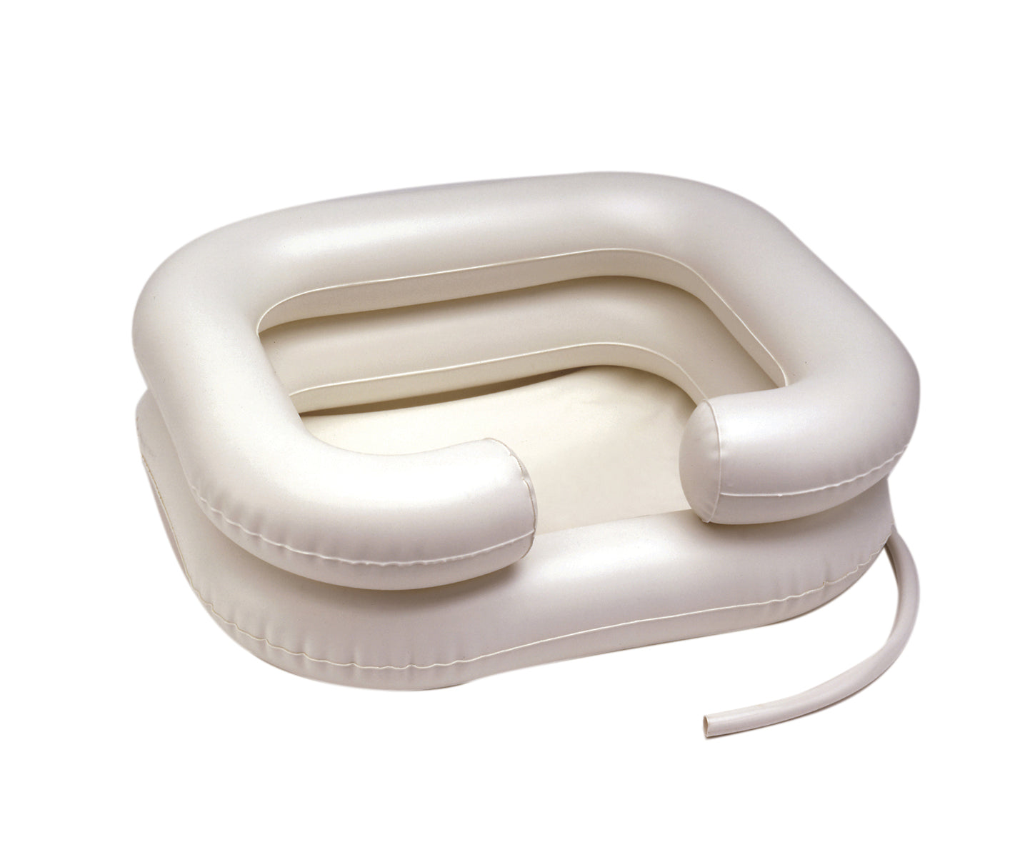 Inflatable shampoo basin