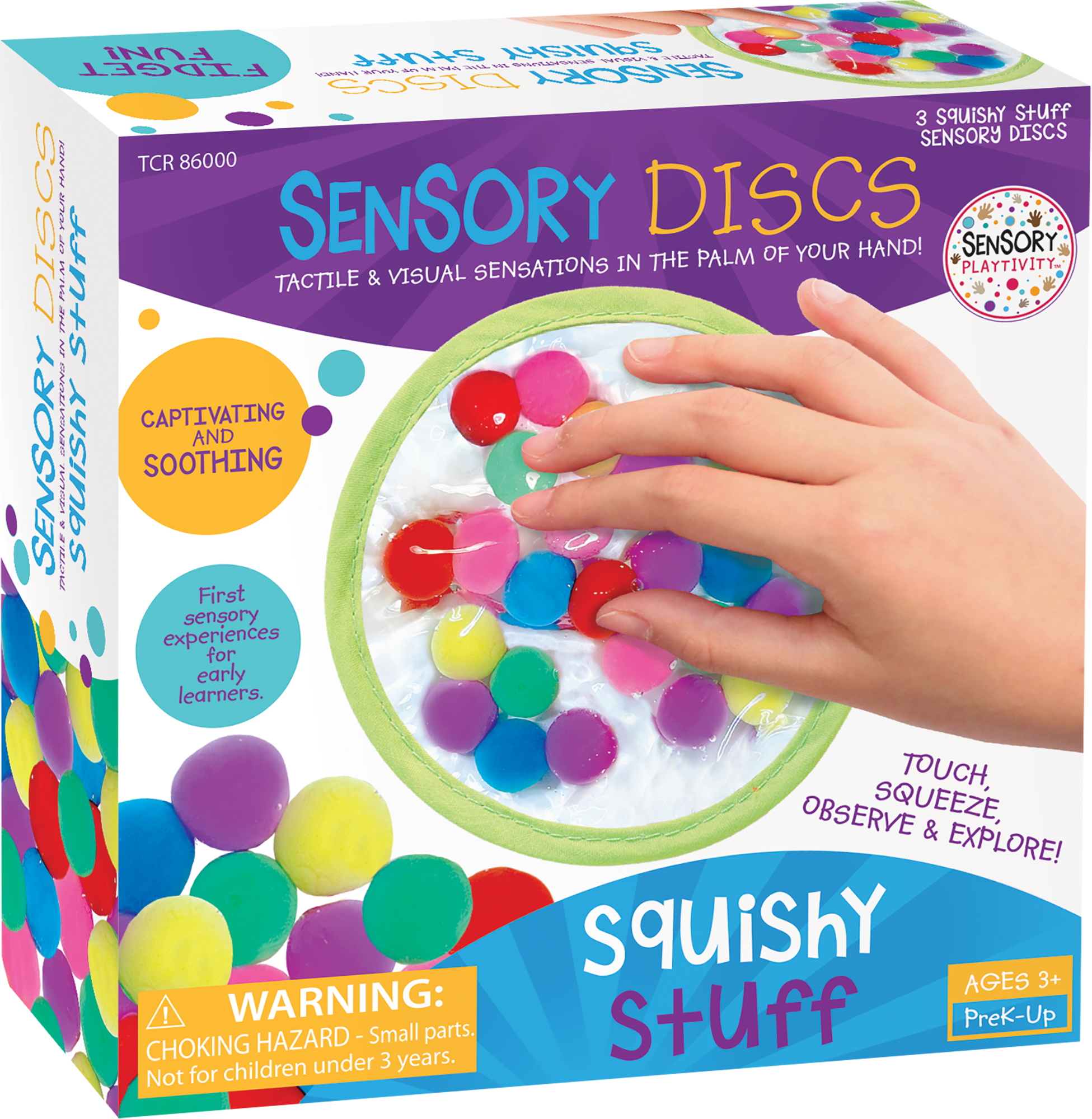 Sensory Playtivity™ Sensory Discs: Squishy Stuff
