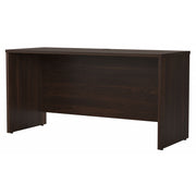Bush Business Furniture Studio C 60W x 24D Credenza Desk in Black Walnut - 59.45" Width x 23.35" Depth x 29.84" Height