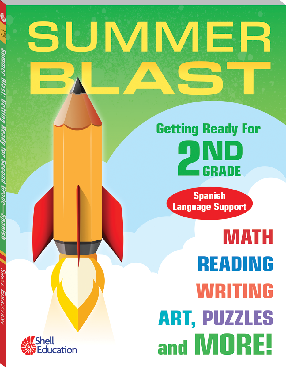 Summer Blast: Getting Ready for Second Grade (Spanish Language Support)