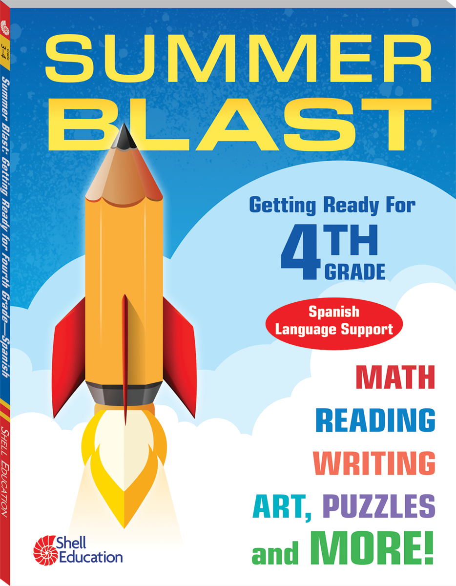 Summer Blast: Getting Ready for Fourth Grade (Spanish Language Support)
