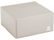 Square Pouffe Basic - Ivory, 12.6"H