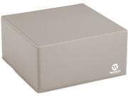 Square Pouffe Basic - Light Grey, 12.6"H