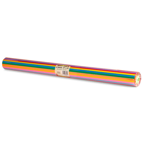 Bright Sheets - 12 Shts, 23"x35" Rolled