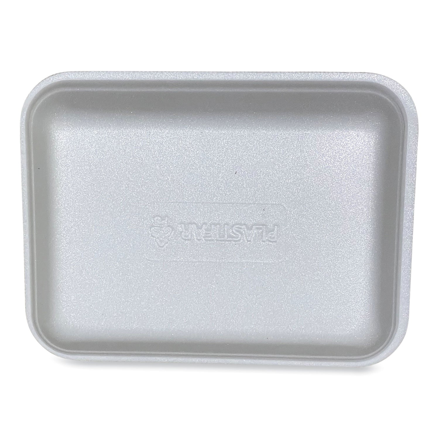 Meat Trays, #3P, 8.7 x 6.6 x 1.1, White, Foam, 400/Carton