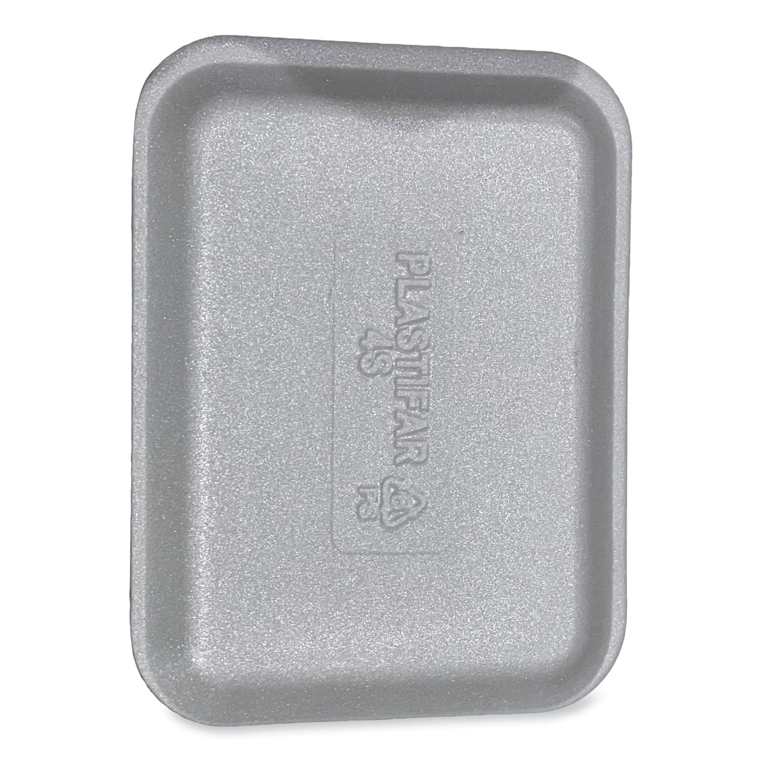 Meat Trays, #4S, 9.5 x 7.25 x 0.5, White, Foam, 500/Carton
