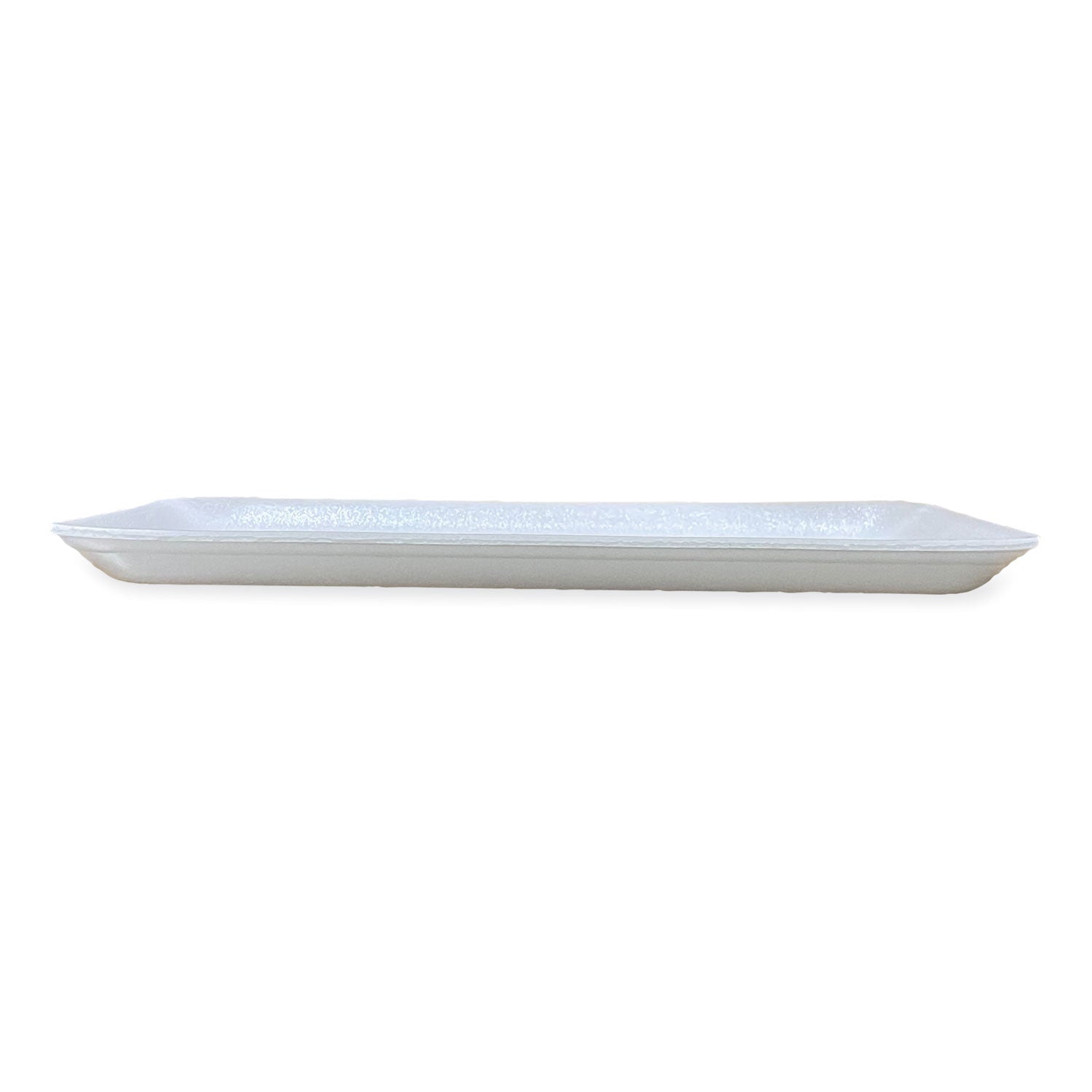 Meat Trays, #1525, 14.5 x 8 x 0.75, White, Foam, 250/Carton