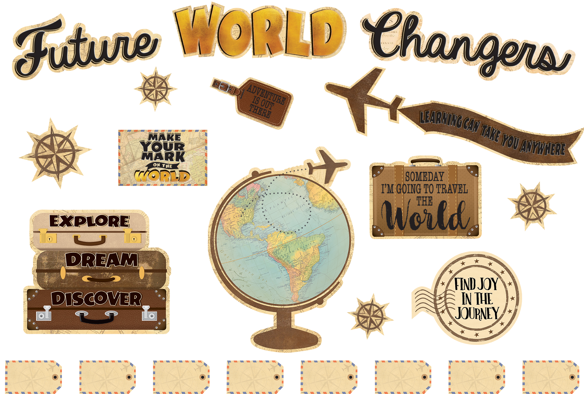 Travel the Map Future World Changers Bulletin Board