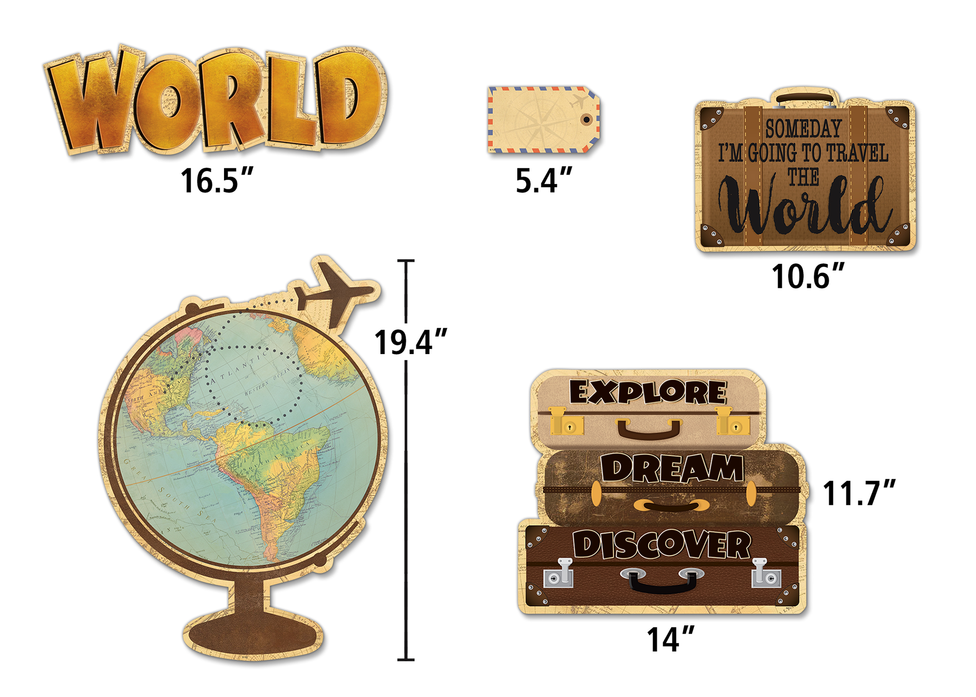 Travel the Map Future World Changers Bulletin Board