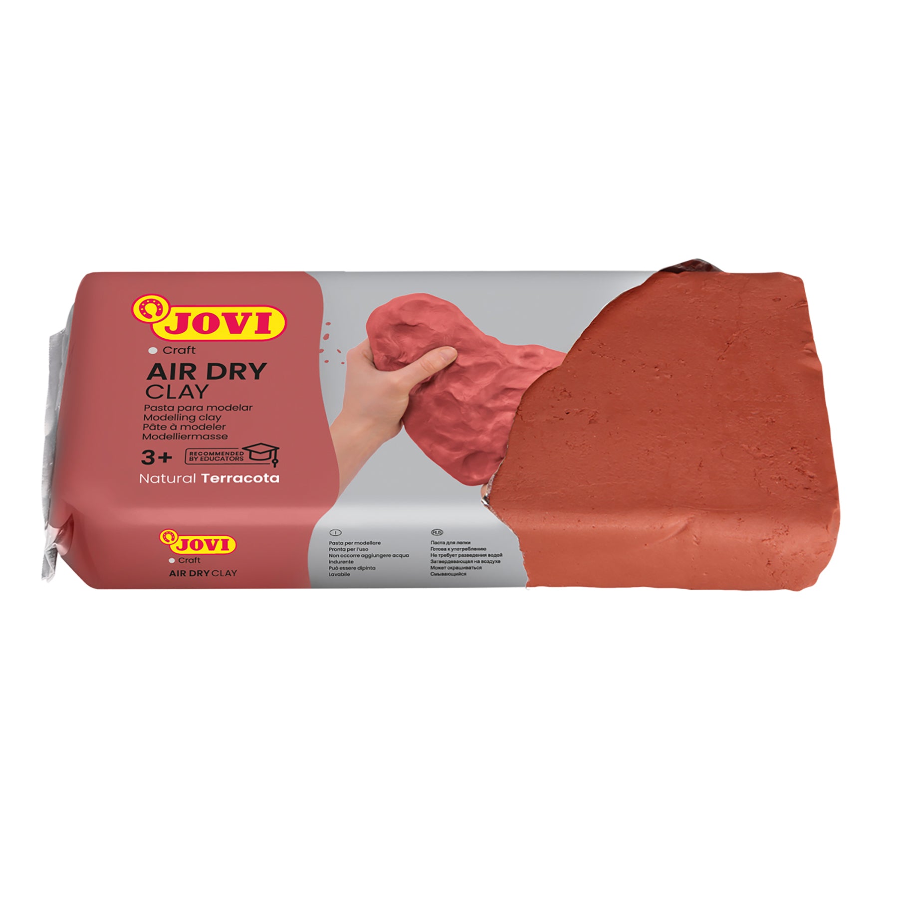 Air Dry Clay, Terracotta, 2.2lb Bar