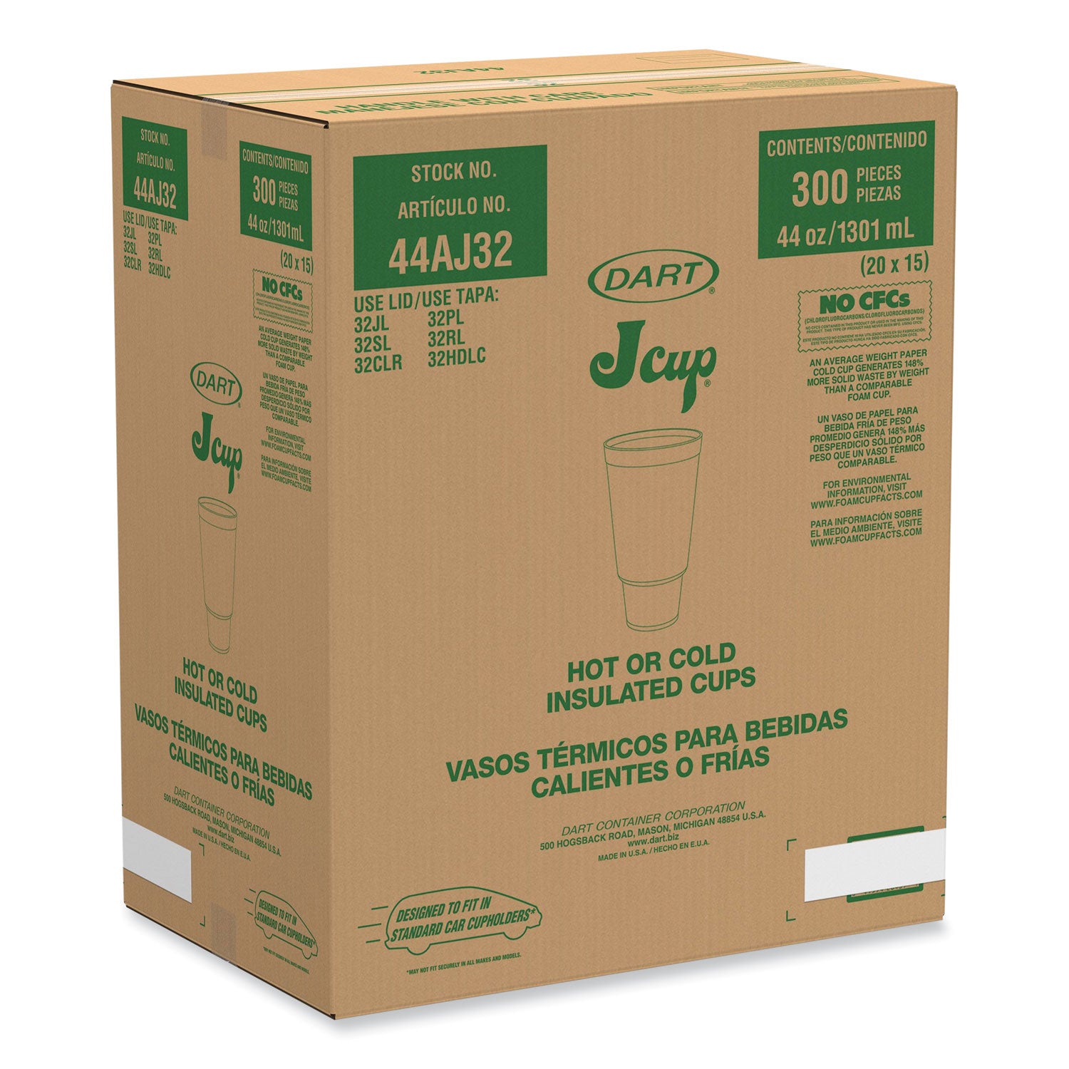 1.38 quart - Ocean Blue - Foam - Coffee, Soft Drink, Juice, Tea, Water, Hot Drink, Cold Drink - 15/Pack - 20 / Carton