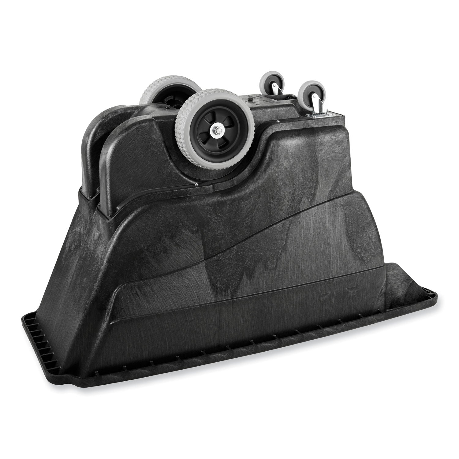 0.5 cu yd Structural Foam Tilt Truck, Utility Duty, 450 lb Capacity, Black