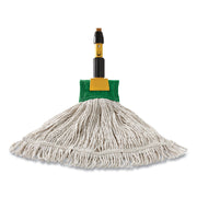 Web Foot Blend Shrinkless Mop Head, Cotton/synthetic, Small, Orange, 6/carton