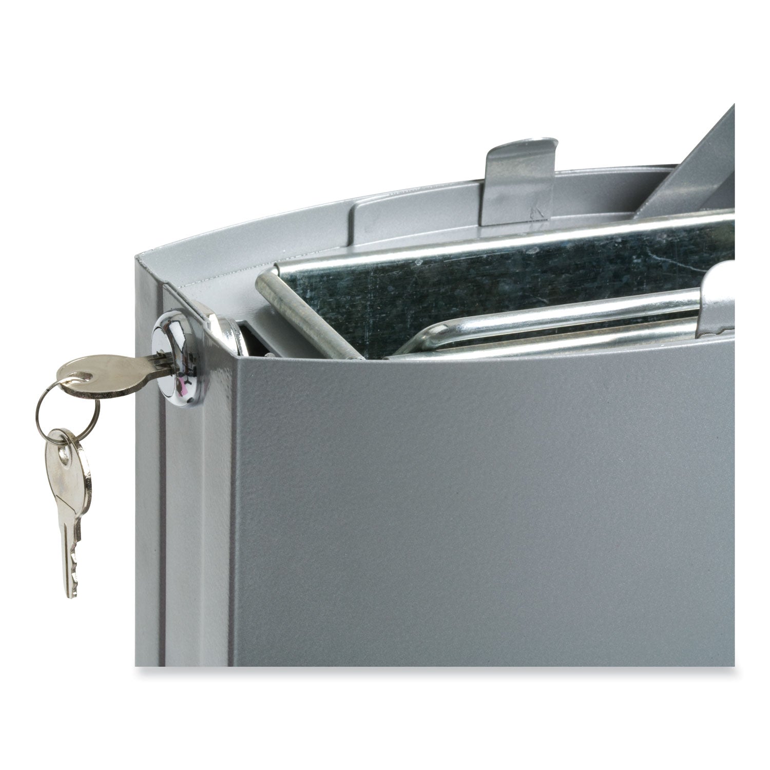 Metropolitan Smokers' Station, Weighted Base, 1.6 Gal, Galvanized Liner, 16.8 Dia X 42.8h, Black