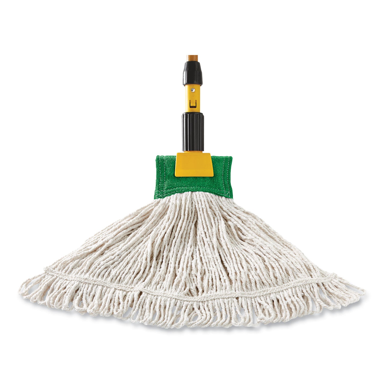 Super Stitch Blend Mop Head, Large, Cotton/synthetic, White, 6/carton