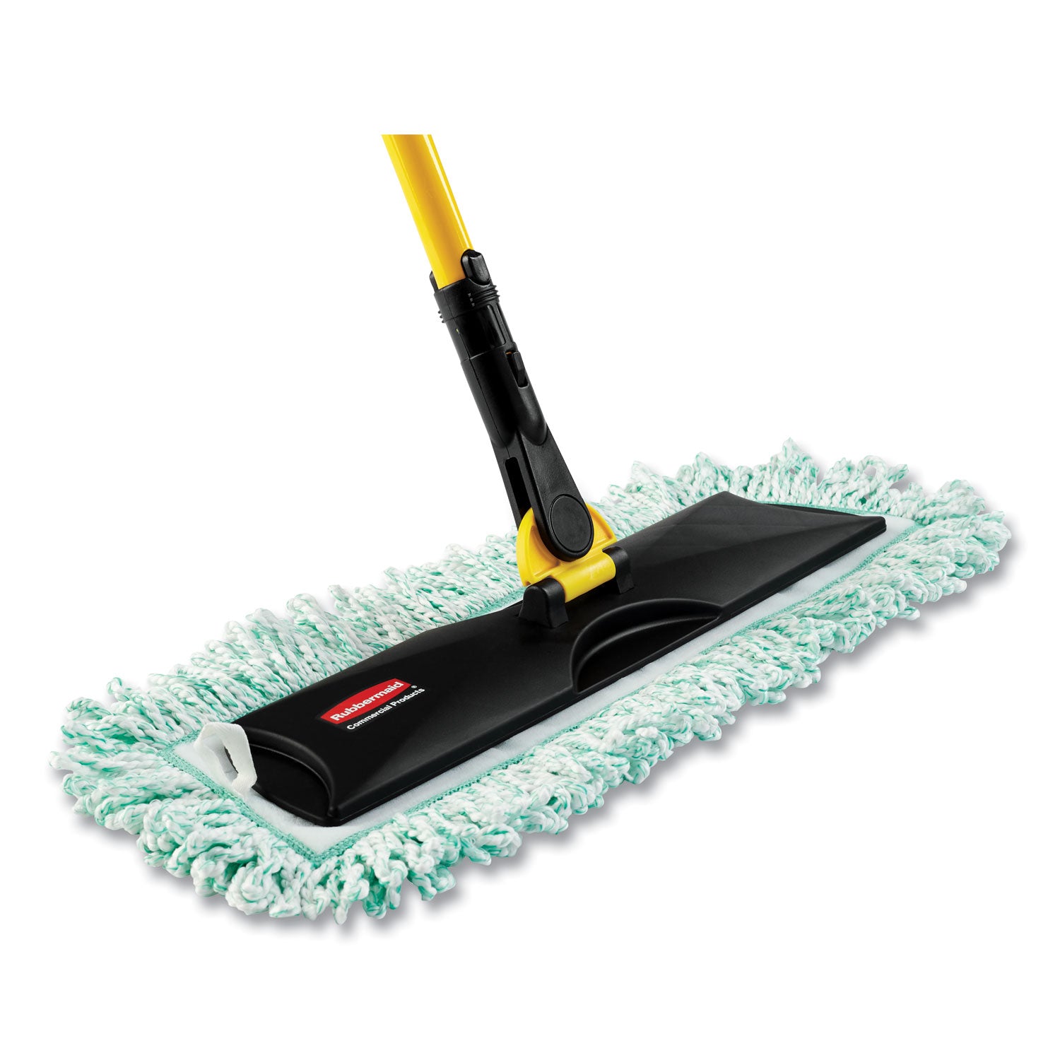 Rubbermaid Commercial HYGEN 36" Fringed Dust Mop Pad - 36" Width - MicroFiber - 1 Each