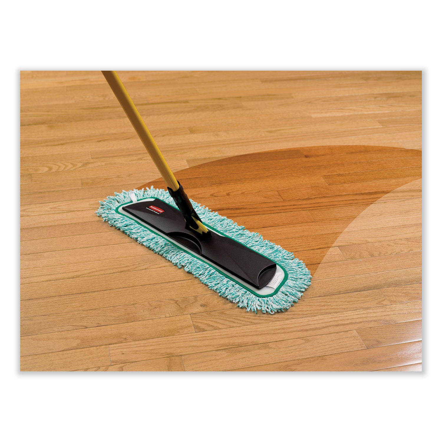Rubbermaid Commercial HYGEN 48" Fringed Dust Mop Pad - 48" Width - MicroFiber - 1 Each