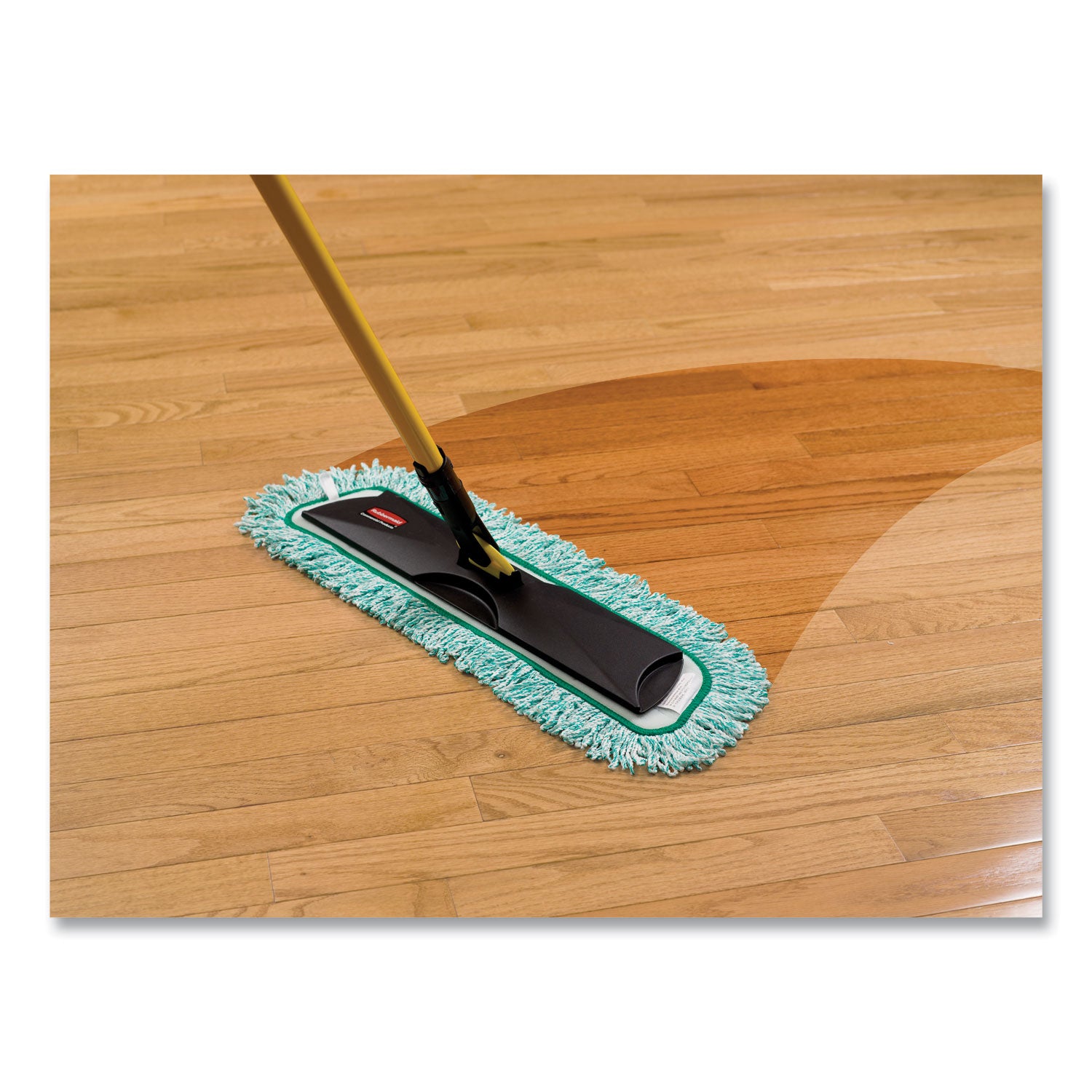 Rubbermaid Commercial HYGEN 36" Fringed Dust Mop Pad - 36" Width - MicroFiber - 1 Each