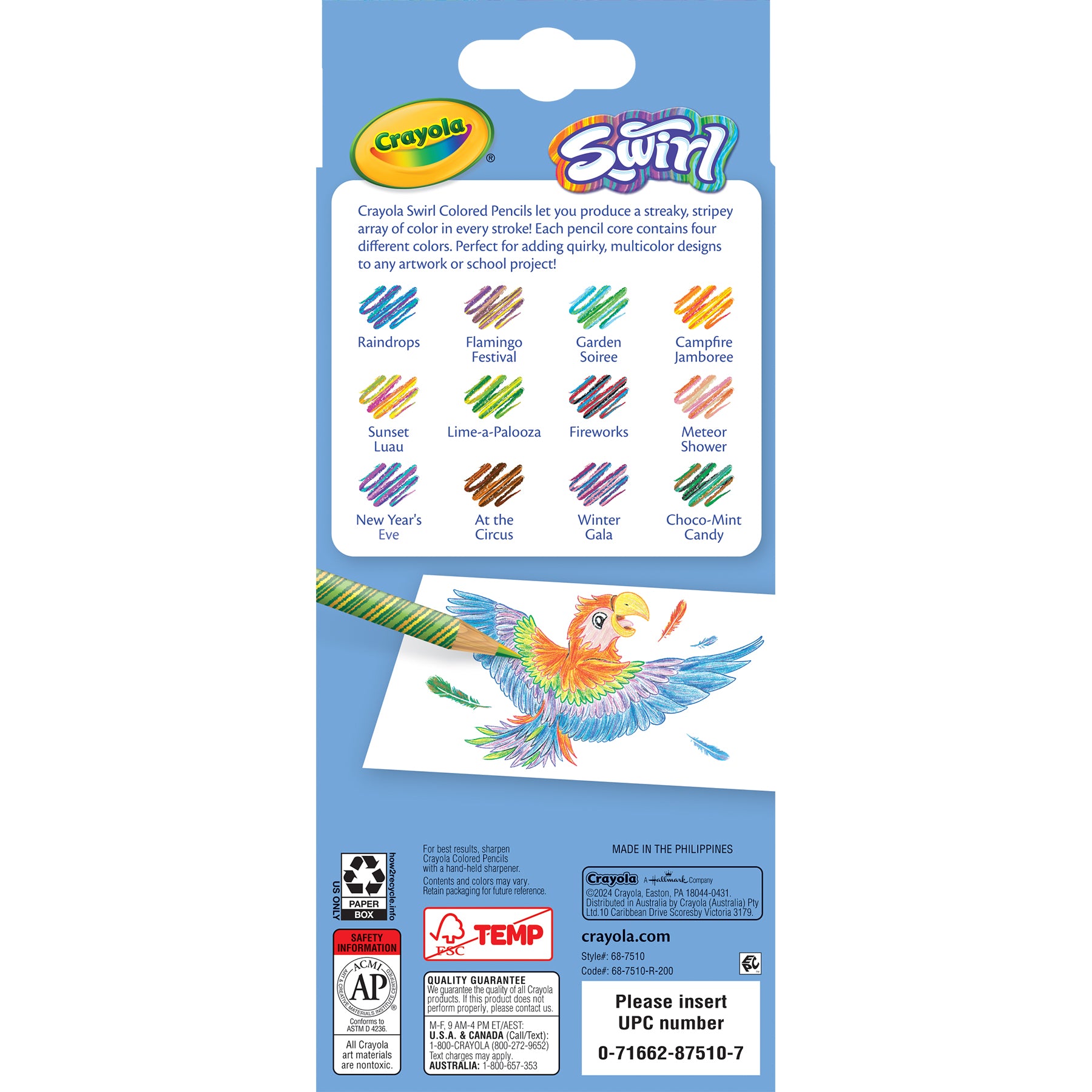 SWIRL Colored Pencils, 12 Count