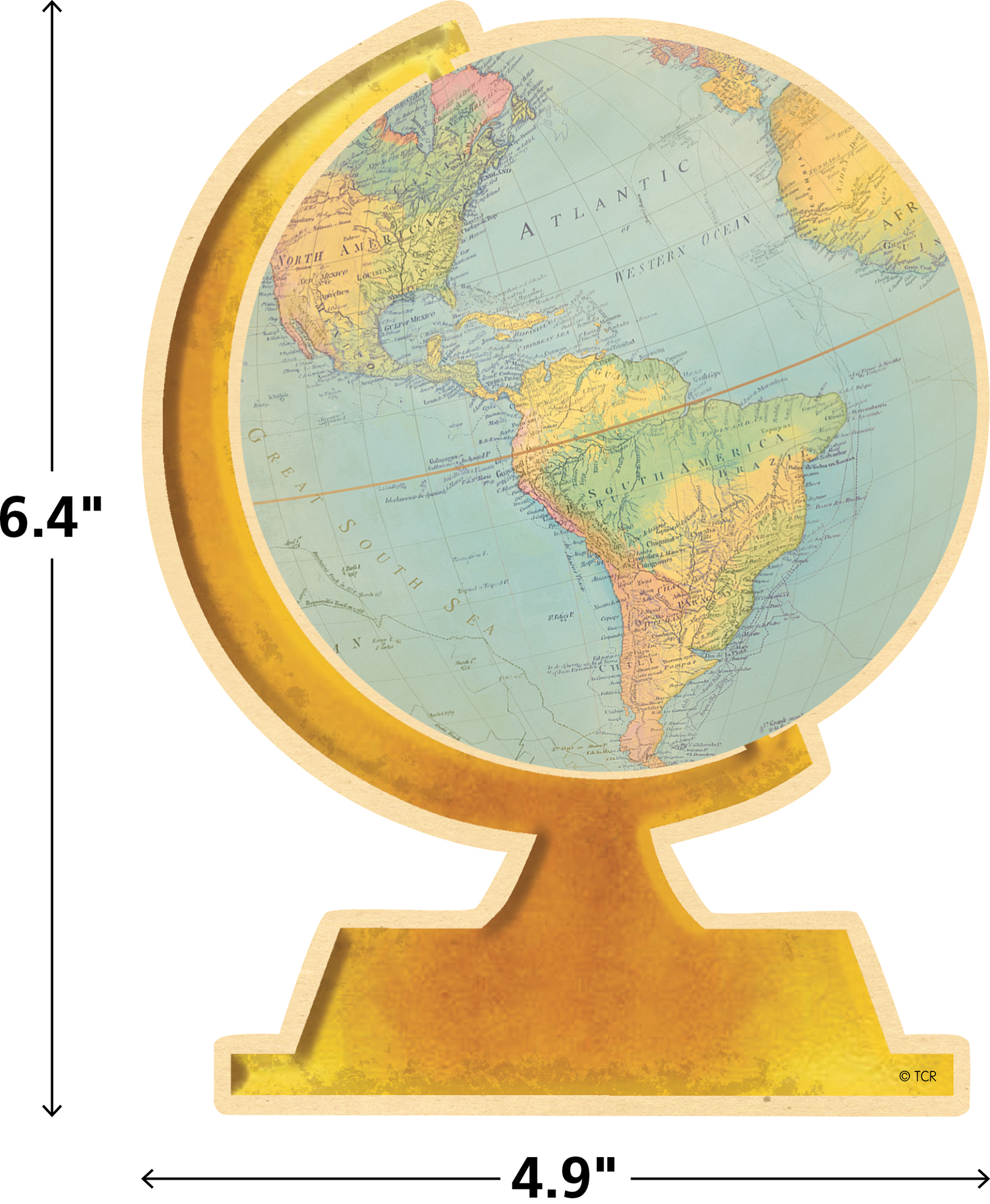 Travel the Map Globes Accents
