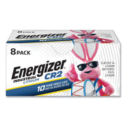 Energizer Industrial CR2 Lithium Batteries, 8 Pack