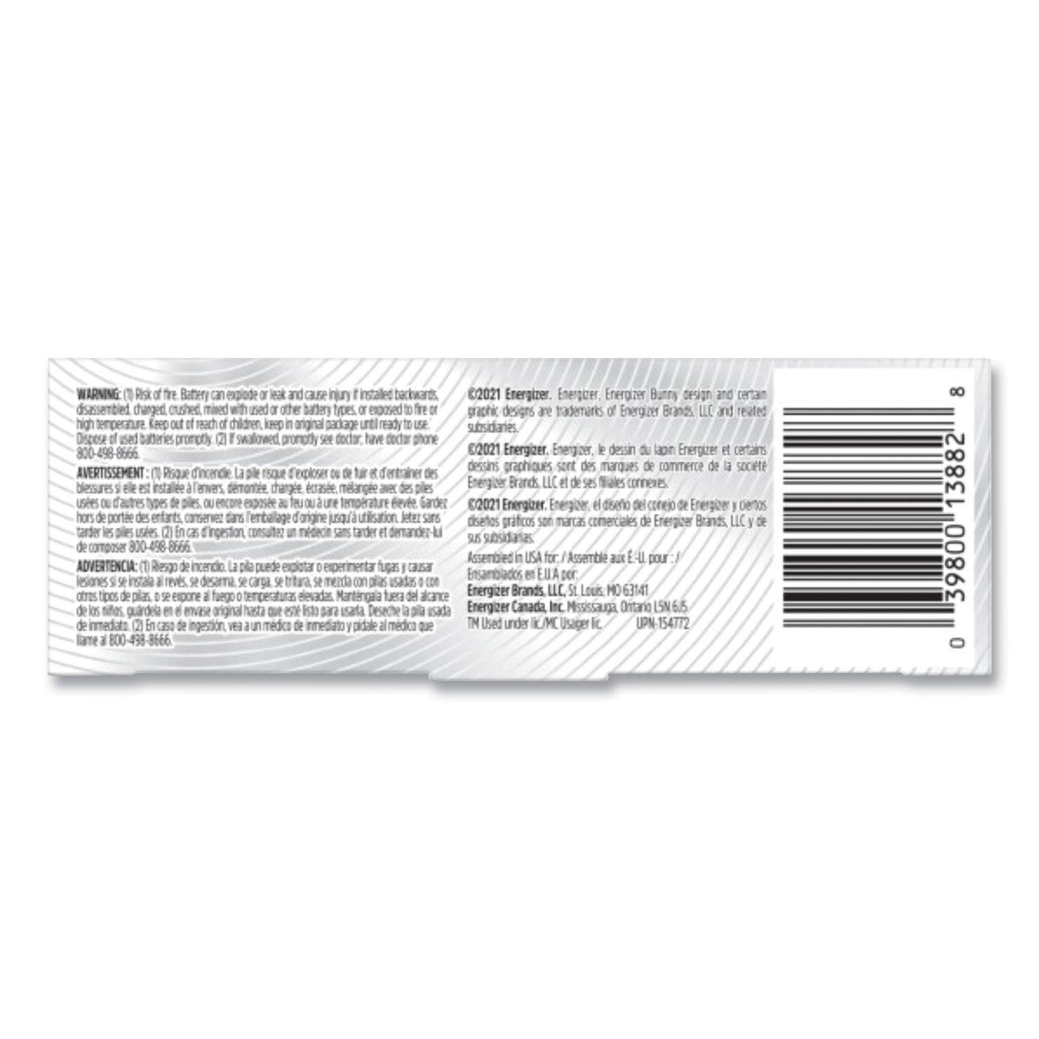 Energizer Industrial 123 Lithium Batteries, 12 Pack