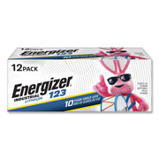 Energizer Industrial 123 Lithium Batteries, 12 Pack